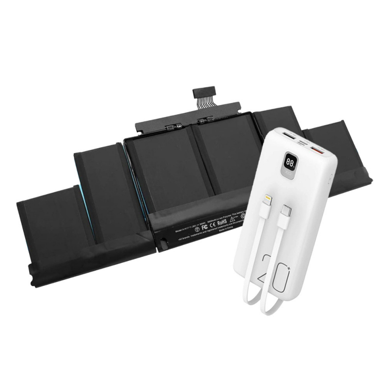 Акумулятор Apple A1494 + PowerBank 20000 mAh | MacBook Pro Retina 15" A1398 2013-2014 рр