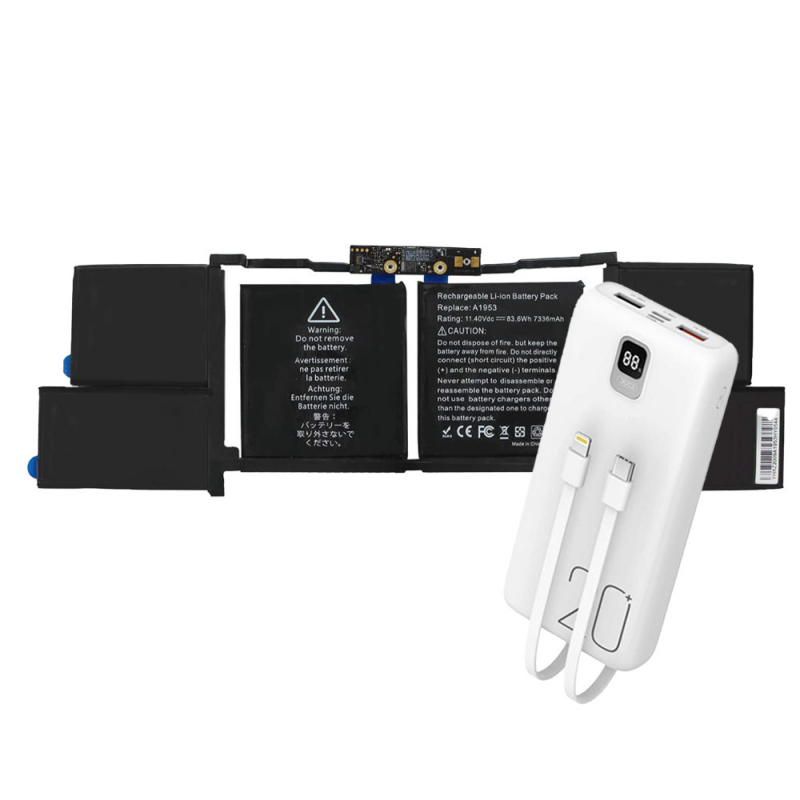 Акумулятор Apple A1953 + PowerBank 20000 mAh | MacBook Pro Retina 15" A1990 2018-2019 гг.