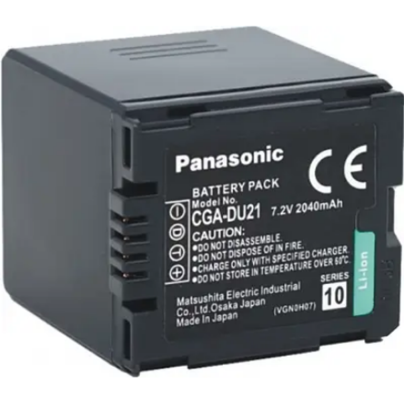 Акумулятор для Panasonic CGA-DU21 ( сумісна з CGA-DU07, CGA-DU14, CGA-DU12), 2040 mAh