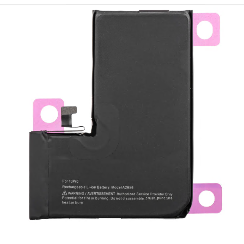 Акумулятор для iPhone 13 Pro (3410 mAh), оригінальний чип NEW (з підвищеною ємкістю) без помилки в налаштуваннях
