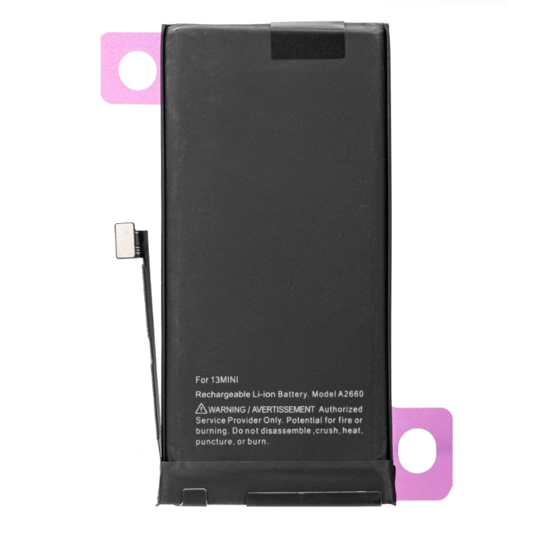 Акумулятор для iPhone 13 mini (2600 mAh), оригінальний чип NEW (з підвищеною ємкістю) без помилки в налаштуваннях