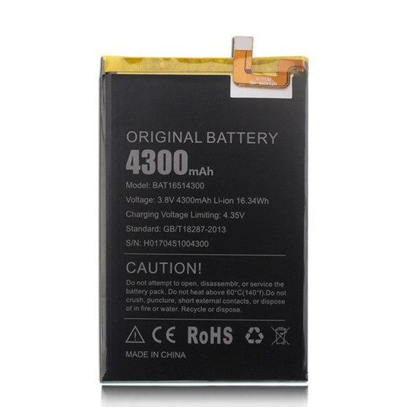 Батарея Doogee Y6 MAX (BAT16514300)  [Original PRC]