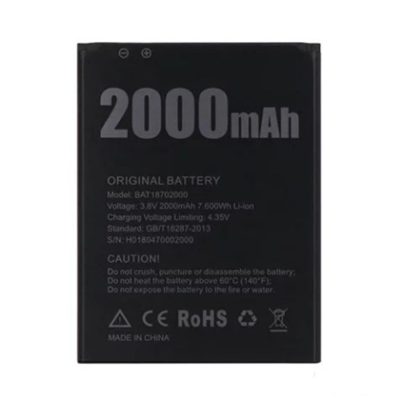 Батарея Doogee X50 (BAT18702000)  [Original PRC]
