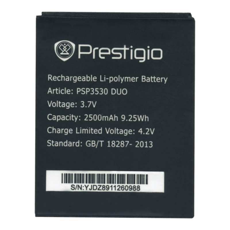 Батарея Prestigio PSP3530, PSP3531, PSP3532, PSP7530 (2500/2800mAh) [Original PRC]