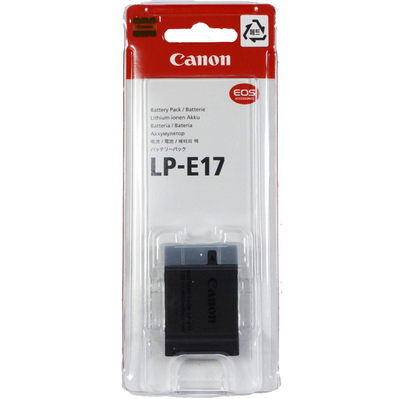 Батарея Canon LP-E17 (EOS RP M3 M5 M6 200D 750D 760D 850D)  (Original PRC)