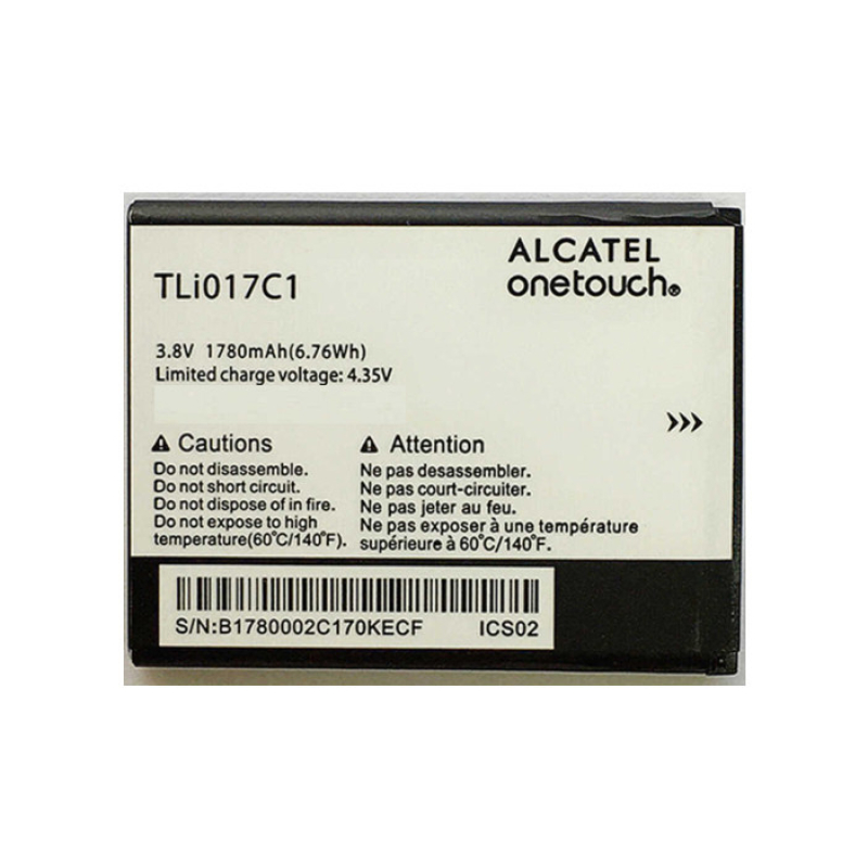 Батарея Alcatel/TCL TLi017C1 (OT5027B Dawn, OT4060O Streak, OT4060A Ideal, OT5017 Pixi 3 4.5 4G)  [Original PRC]