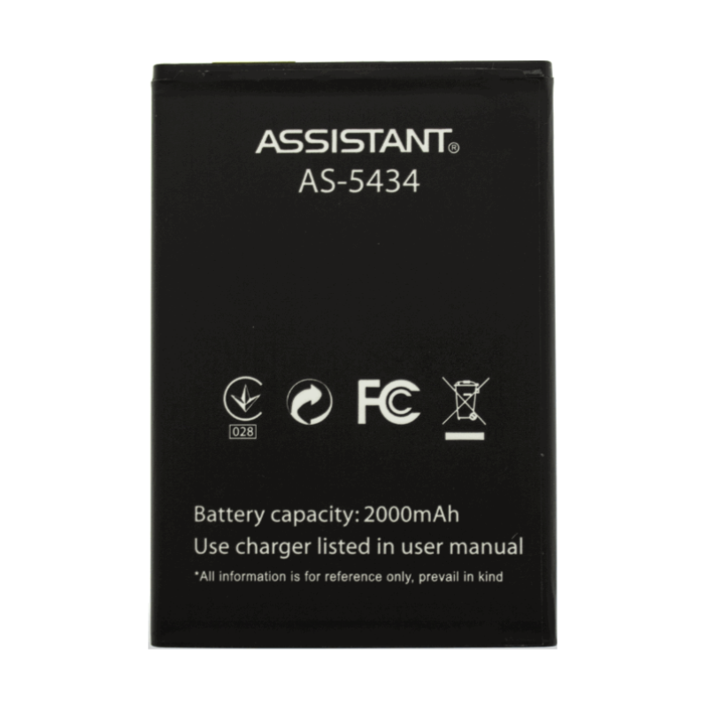 Батарея Assistant AS-5434 Club, AS-501, Jinga Start (Original PRC)