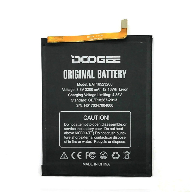 Батарея Doogee Y6, Y6C (BAT16523200) /Oukitel U15 Pro [Original PRC]