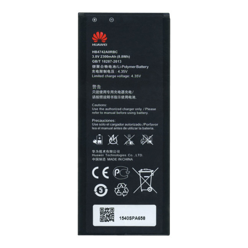 Батарея Huawei HB4742A0RBC (Honor 3C) [Original PRC]