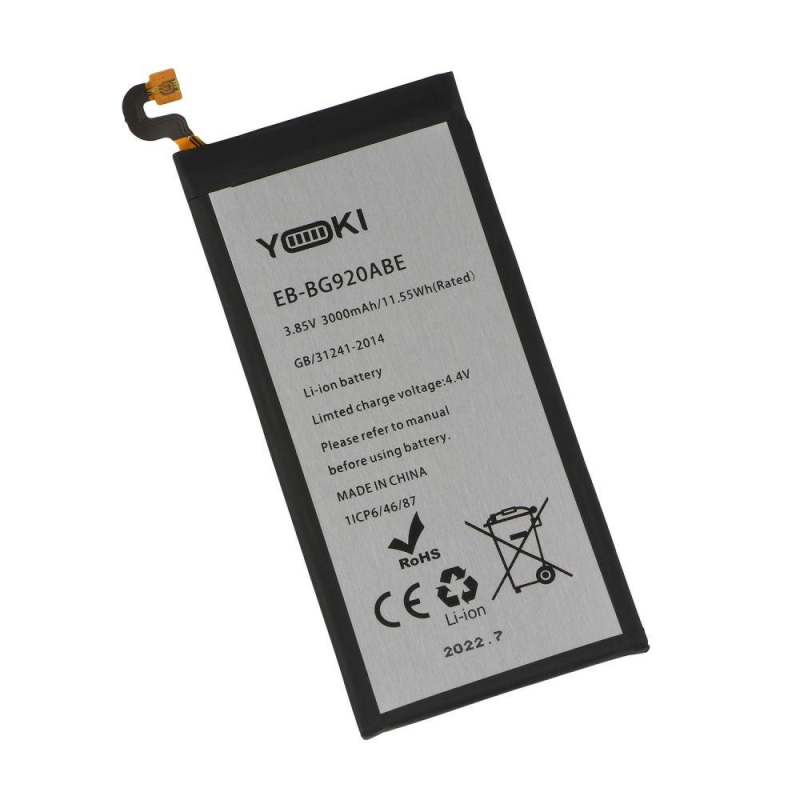 Акумулятор для Samsung G920F Galaxy S6 SS / EB-BG920ABE (Yoki)