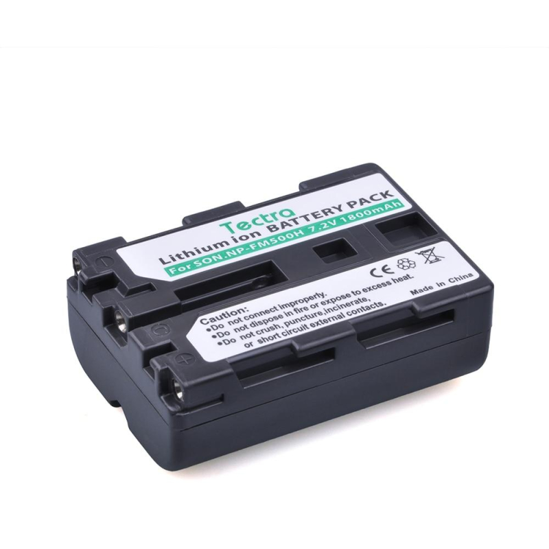 Акумулятор для Sony NP-FM500H Tectra 1800 mAh(A58 A65 A77 A99 A100 A200 A350 A580 A900)