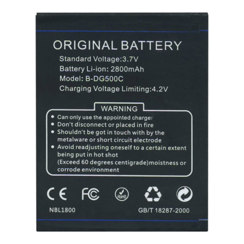 Батарея Doogee B-DG500/DG500C (Discovery [Original PRC]