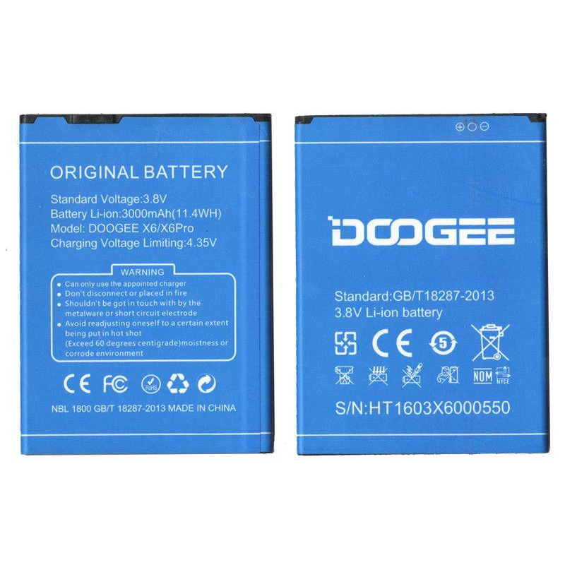 Батарея Doogee X6 (BAT17403000) [Original PRC]