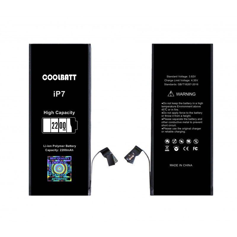 Батарея CoolBatt для iPhone 7 (усиленная) 2200mAh