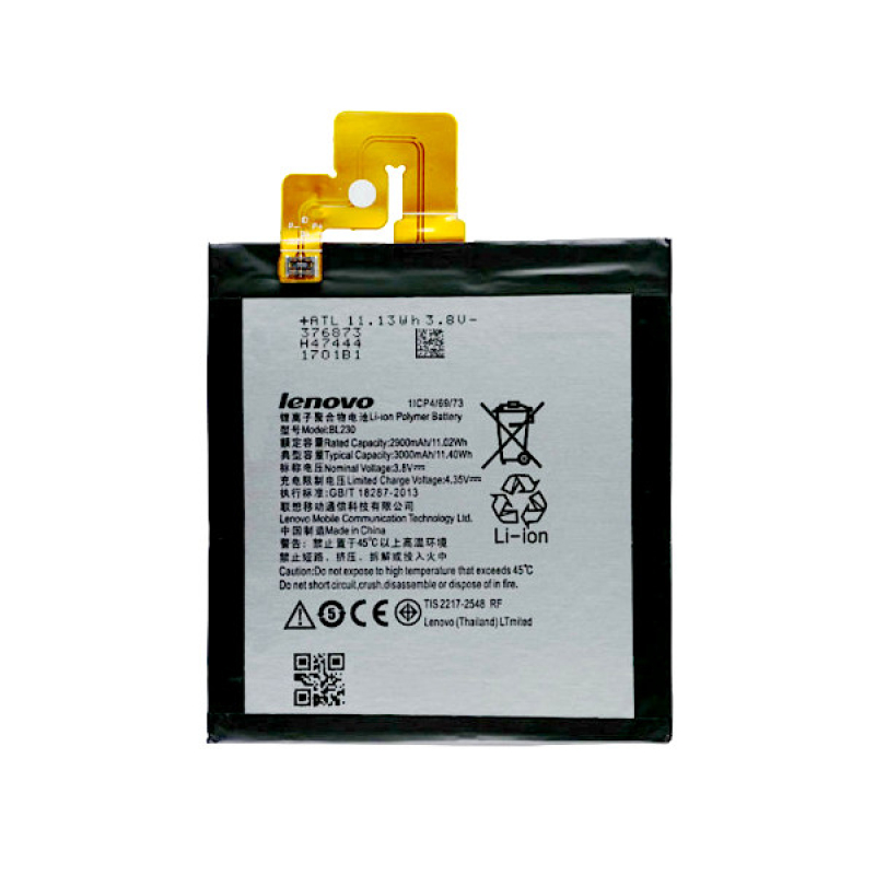 Батарея Lenovo BL230 Vibe Z2, Vibe Z2 mini, K920 mini, Z2W, Z2T [Original PRC]
