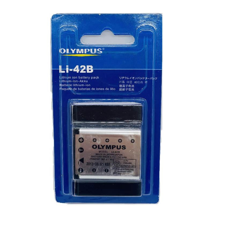 Батарея Olympus LI-42B взаимозаменяемый с  Li-40B, EN-EL10, F-NP-45