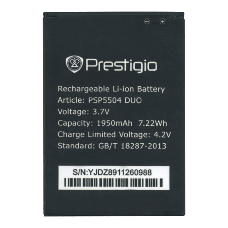 Батарея Prestigio PSP5504 Prestigio MultiPhone 5504 Duo [Original PRC]