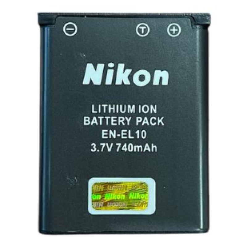 Батарея Nikon EN-EL10  взаимозаменяемый c Olympus LI-42B, Coolpix S60, S80​, S200, S202​, S210​, S500, S520