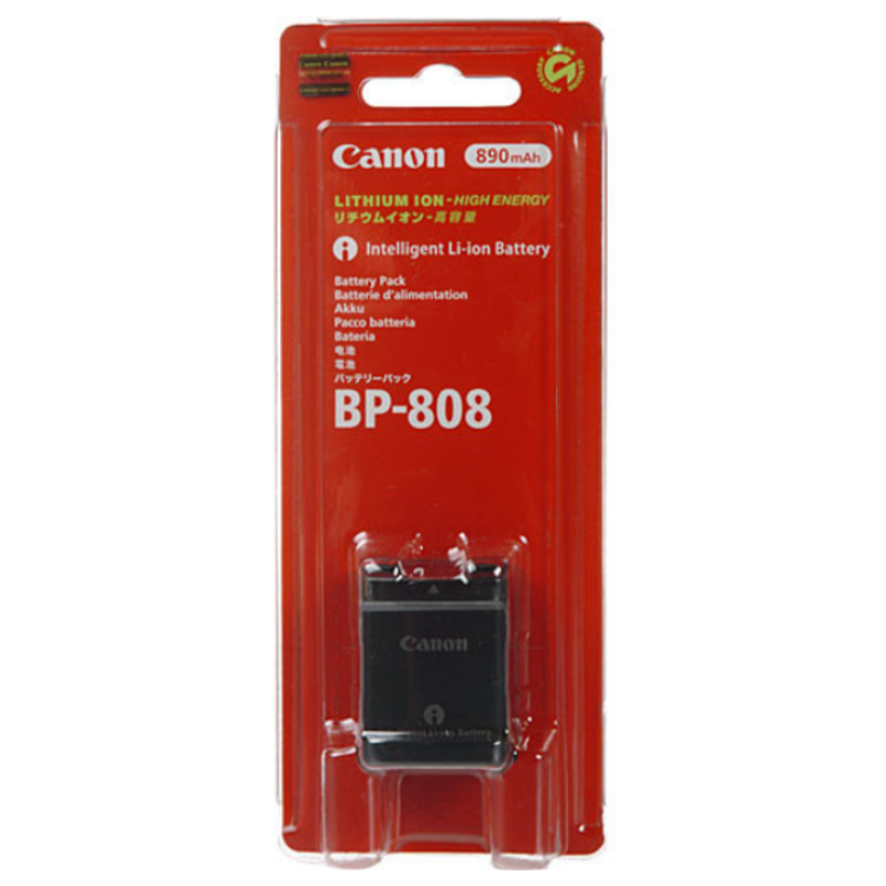 Акумулятор Canon BP-808 ( FS10, FS100, FS11 )