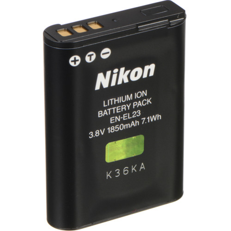Акумулятор для Nikon EN-EL23, (Coolpix P600, P610, S810c, B700, B500) 1850 mAh