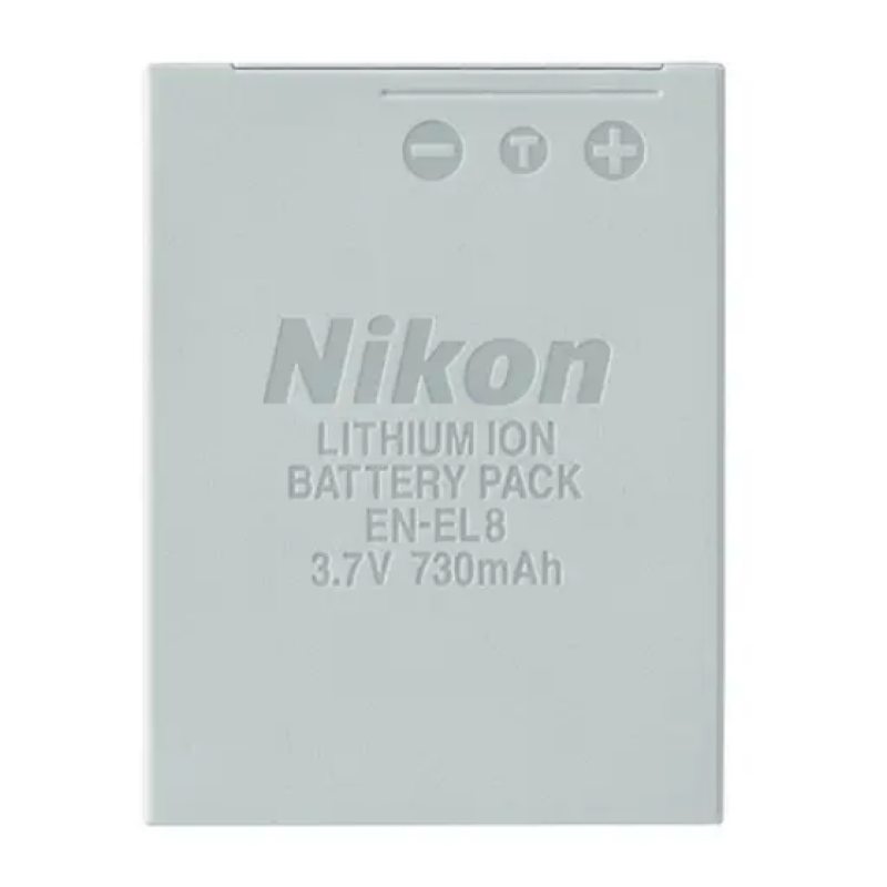 Акумулятор для NIKON EN-EL8, (Coolpix S1, S2, S3​, S5, S6, S7, S9, P1, P2, P5000, S50) 730 mAh