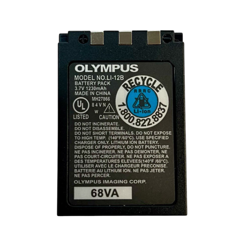 Акумулятор для OLYMPUS Li-10B (Li-12B, DB-L10), 1230 mAh