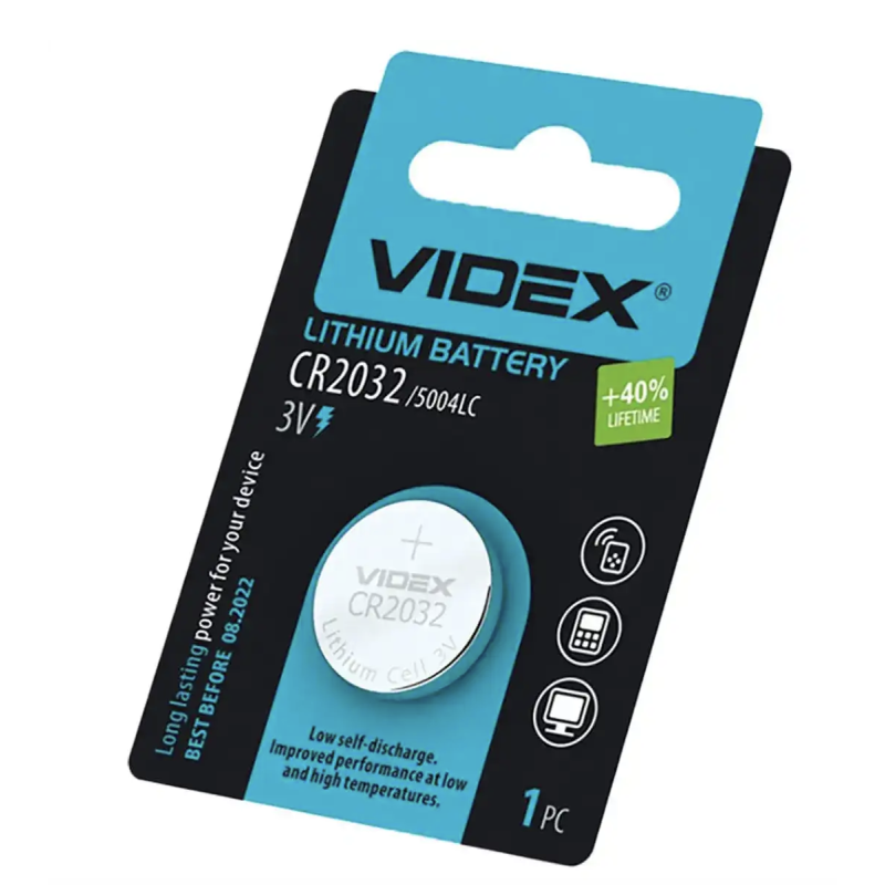 Батарейка Videx CR 2032 3V (ціна за 1шт)